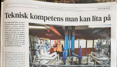 Artikel i Kommun & Näringsliv